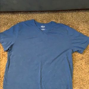 Blue V neck. Worn 3 times